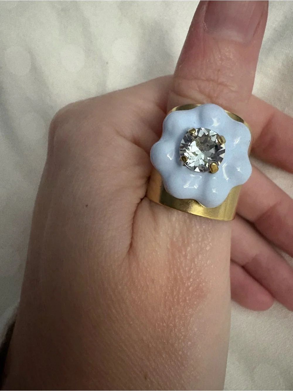 TOVA Nerissa Ring in Nimblu NWT Fairy Dust